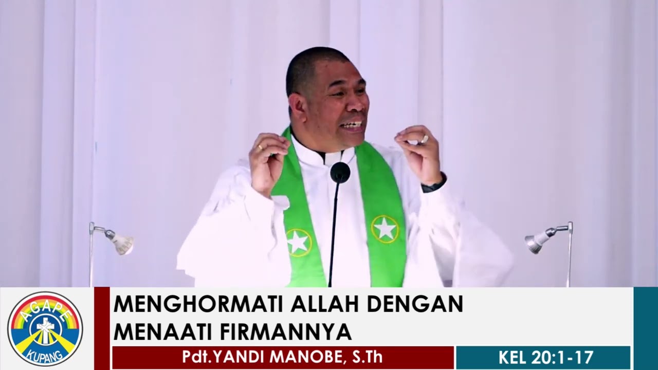 KHOTBAH KRISTEN II Pdt. YANDI MANOBE S.Th.