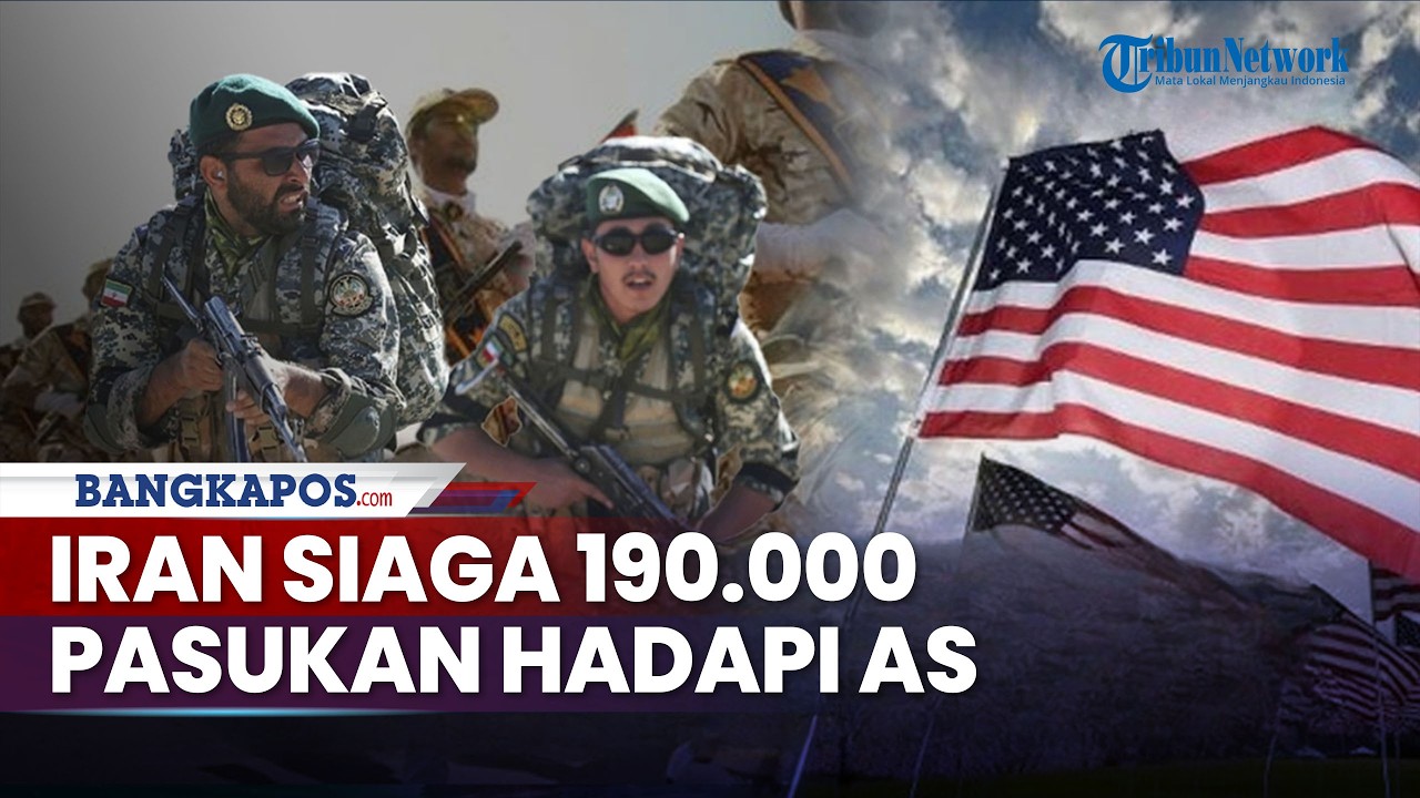 Iran Bersiap Hadapi Skenarip Kiamat! 190.000 Prajurit Besi IRGC Disiagakan untuk Tempur Hadapi AS