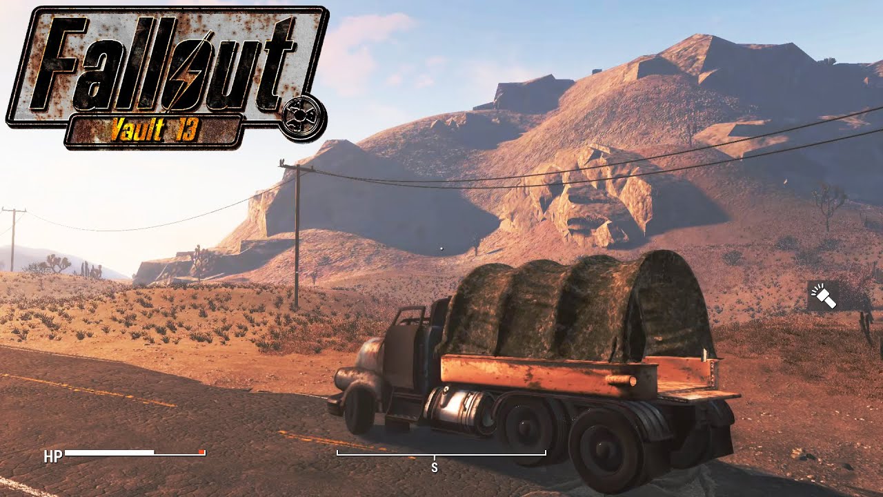 You Can Drive Trucks In Fallout: Vault 13, California Wasteland