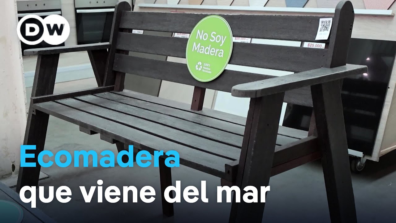 Un emprendimiento chileno convierte boyas y flotadores en muebles