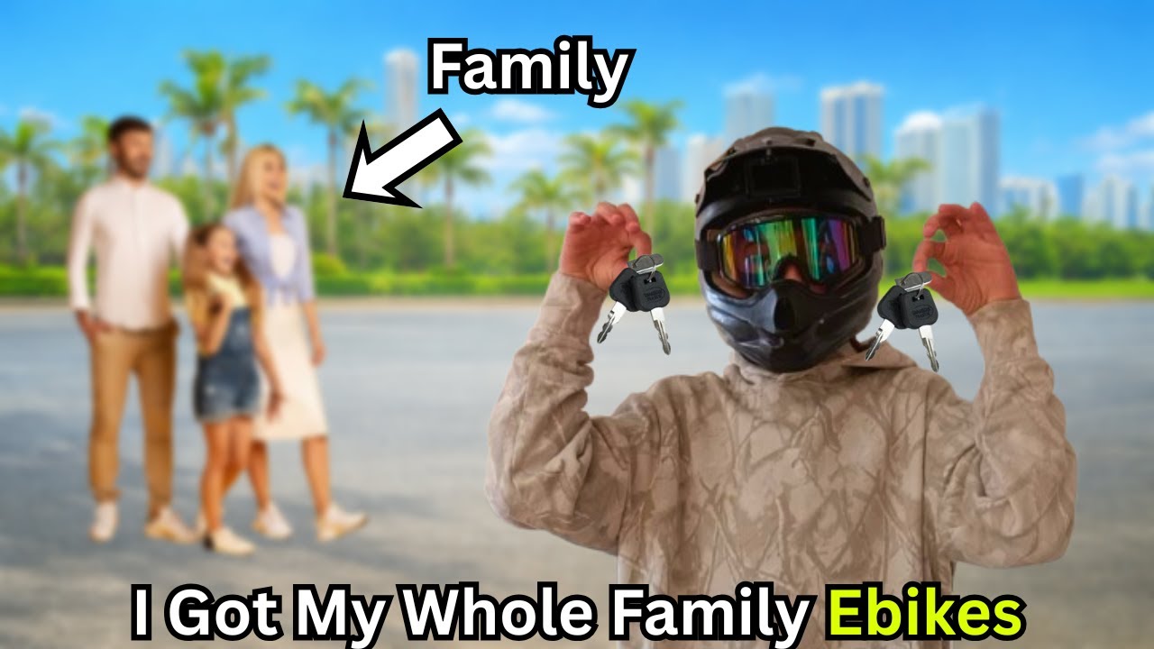 I Got my ENTIRE Family Ebikes