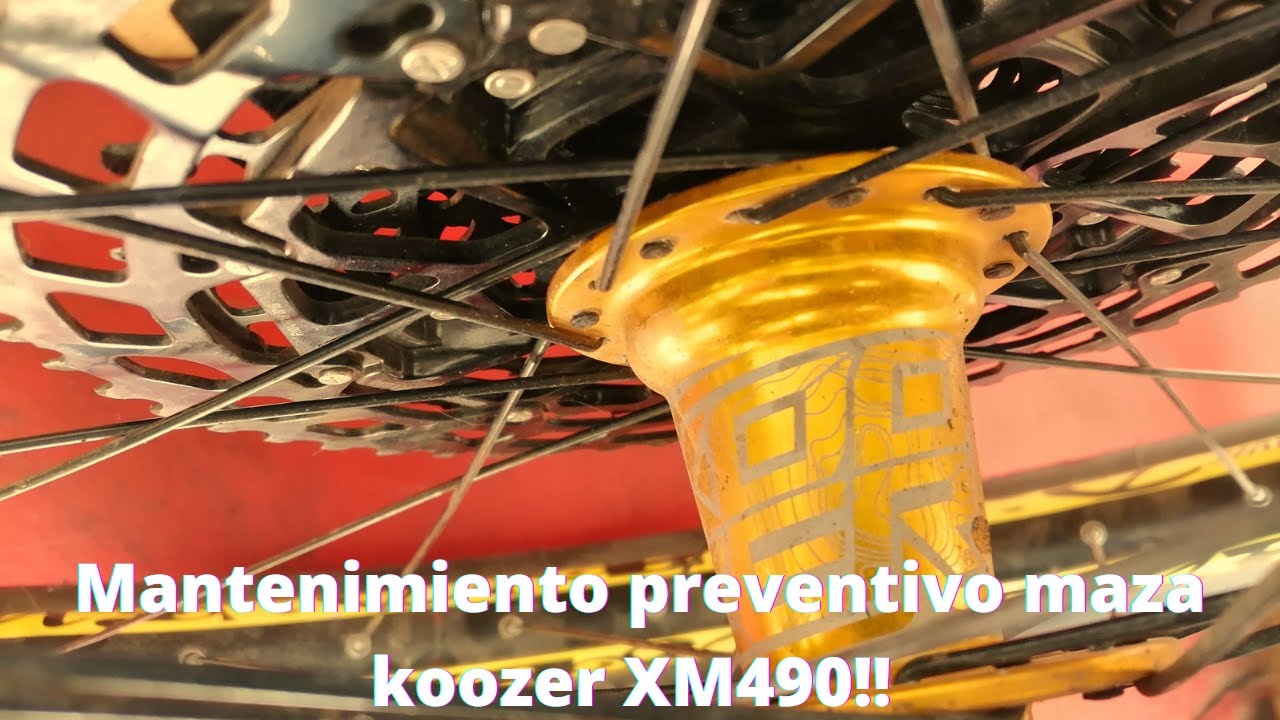 MANTENCION MAZA KOOZER XM490 !!!
