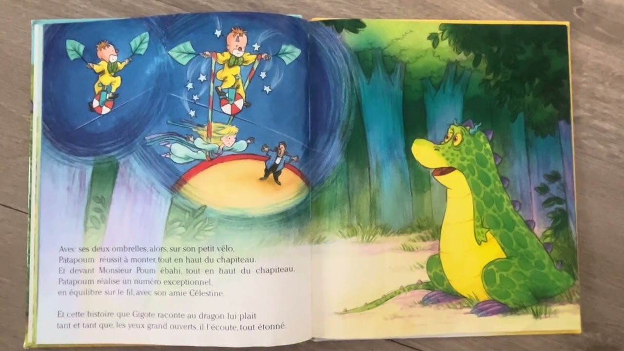 Gigote et le dragon, les 3 chardons, version CD
