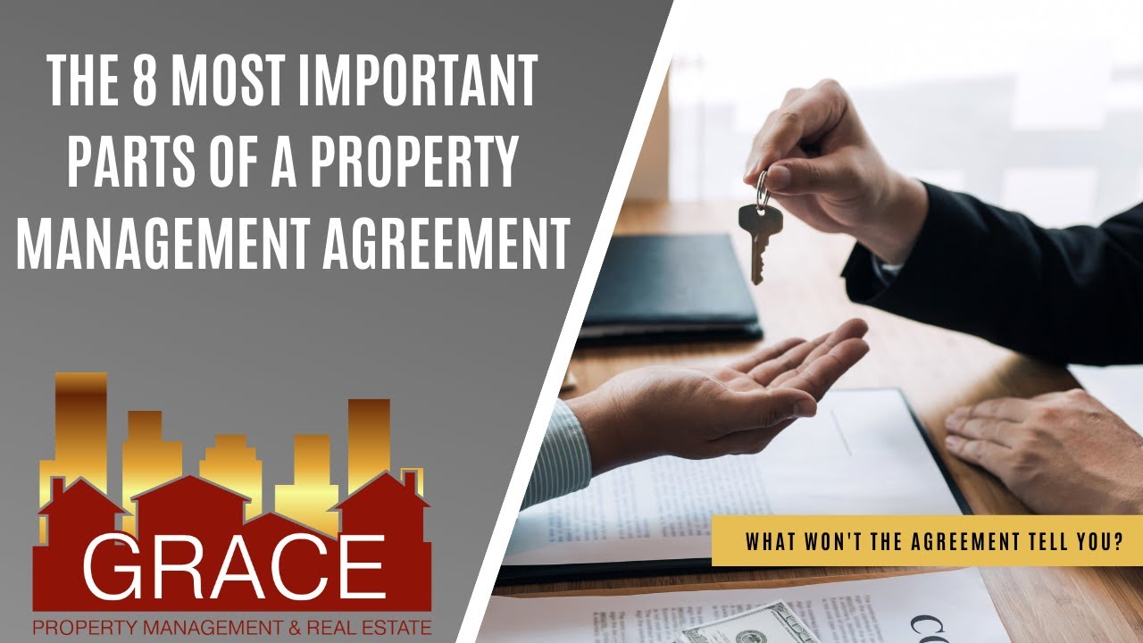 The 8 Most Important Parts Of A Property Management Agreement