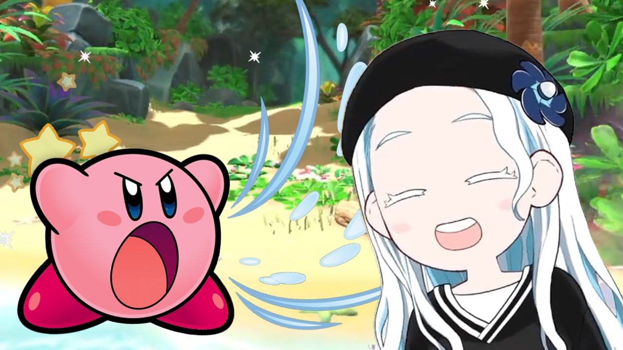 Just Miuneru having fun playing Kirby [CUTENESS WARNING]