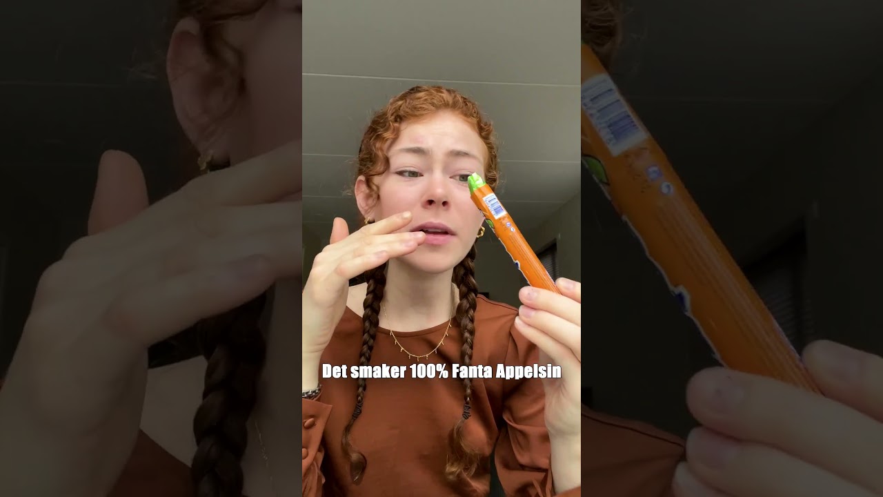 Mentos med appelsinsmak?! #Smakstest