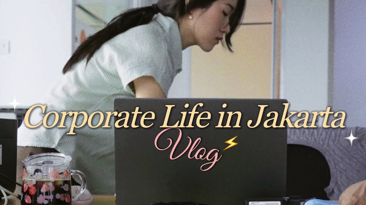 Corporate Life in Jakarta Vlog | 9 to 6 Office Job, Lunch Break, Lotte Shopping Mall, Team Building