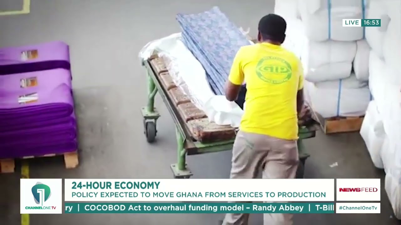 24-Hour Economy Policy to Shift Ghana from Services to Production