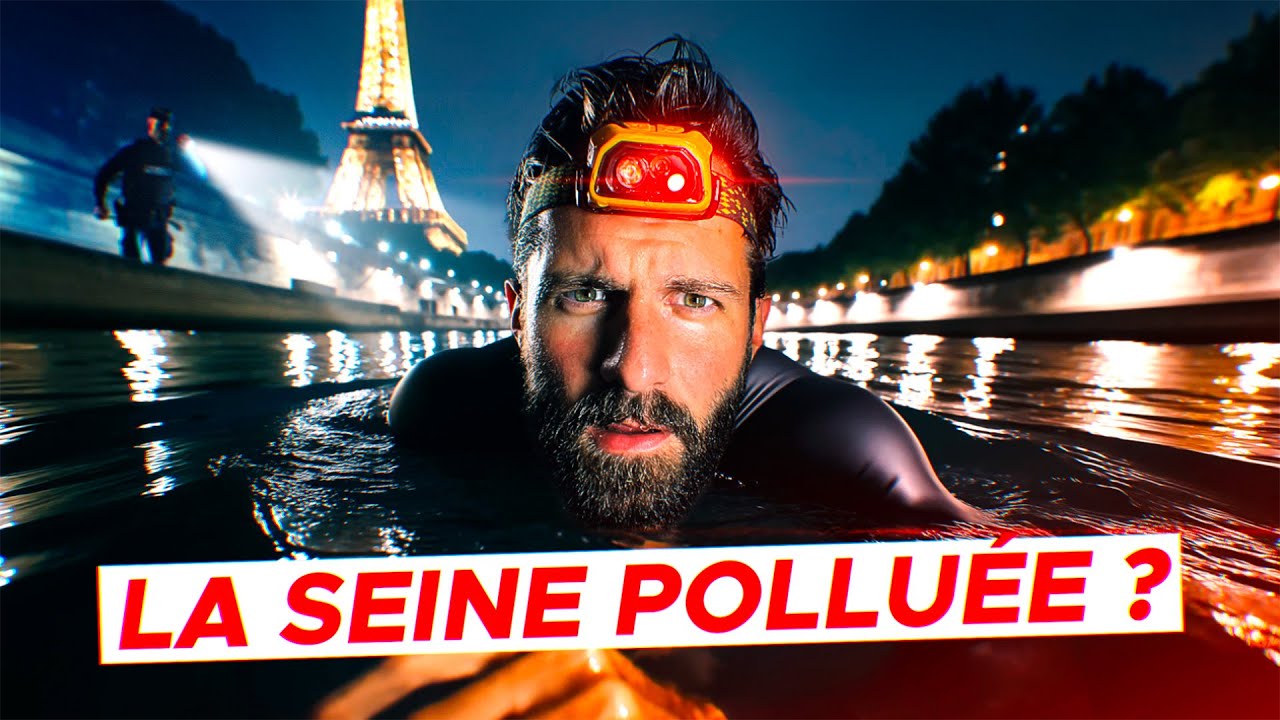 TRAVERSER PARIS À LA NAGE (sans se faire prendre ?) 13KM