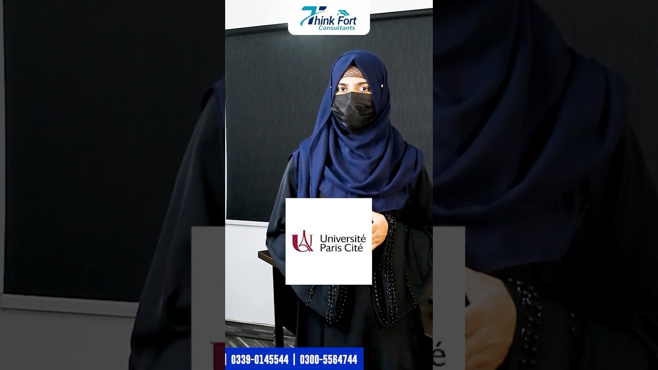 Study in France&ndash;Paris Cit&eacute; University! ✨🎓#StudyInFrance #ParisCit&eacute;University #ThinkFortConsultants