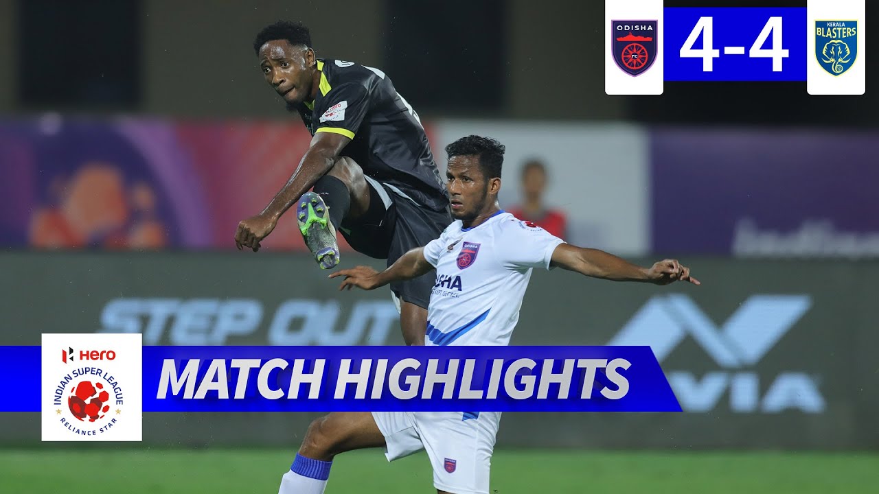 Odisha FC 4-4 Kerala Blasters FC - Match 89 Highlights | Hero ISL 2019-20