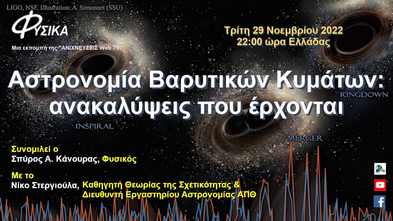 Αστρονομία Βαρυτικών Κυμάτων: ανακαλύψεις που έρχονται