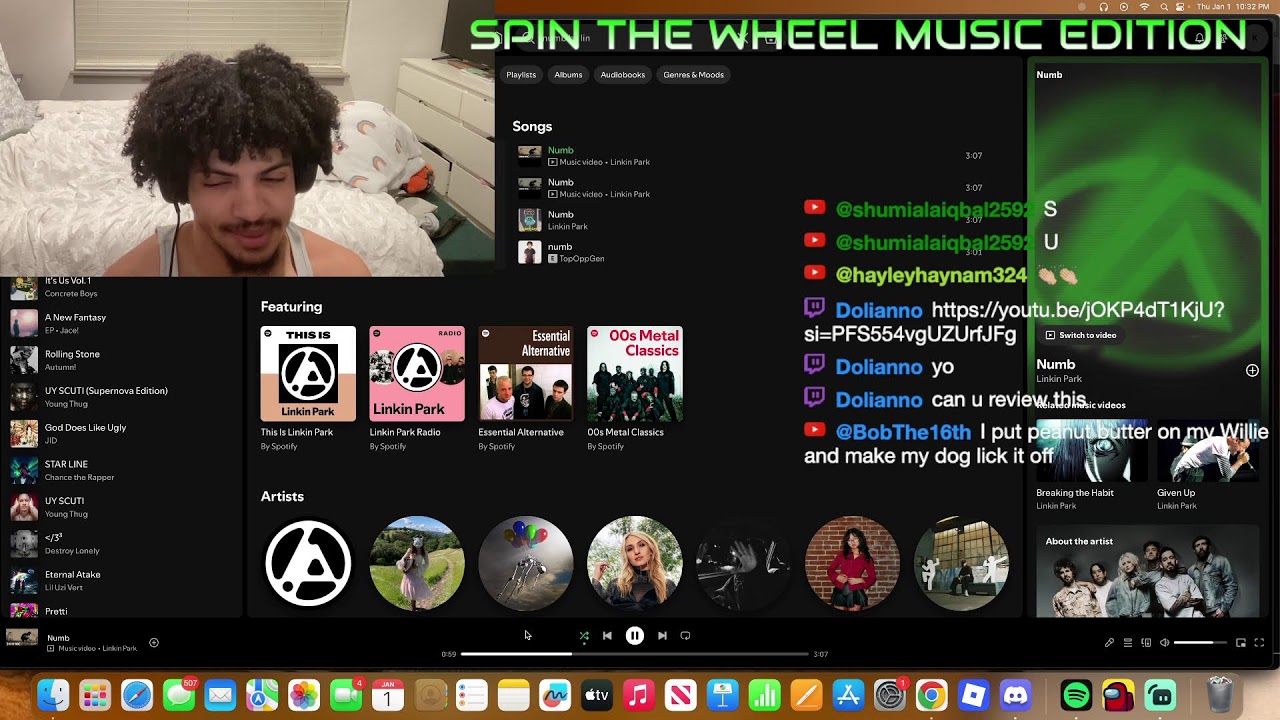 SPIN THE WHEEL MUSIC STYLE