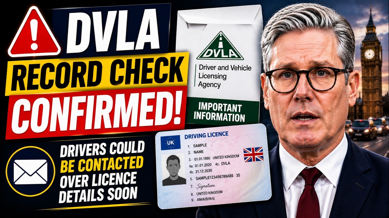 🚗 Проверка данных в DVLA подтверждена! Вскоре с водителями могут связаться для уточнения информац...
