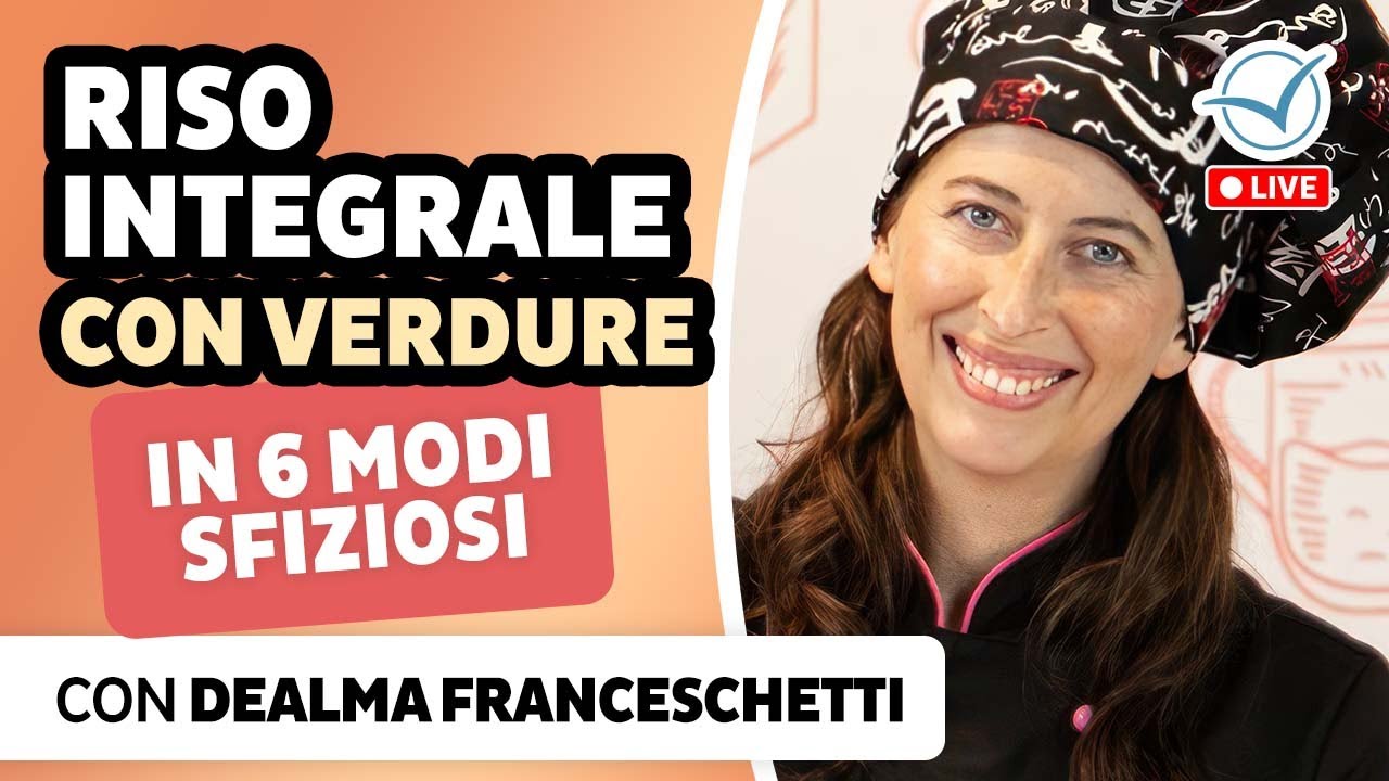 6 modi sfiziosi per trasformare un riso integrale con verdure | Dealma Franceschetti