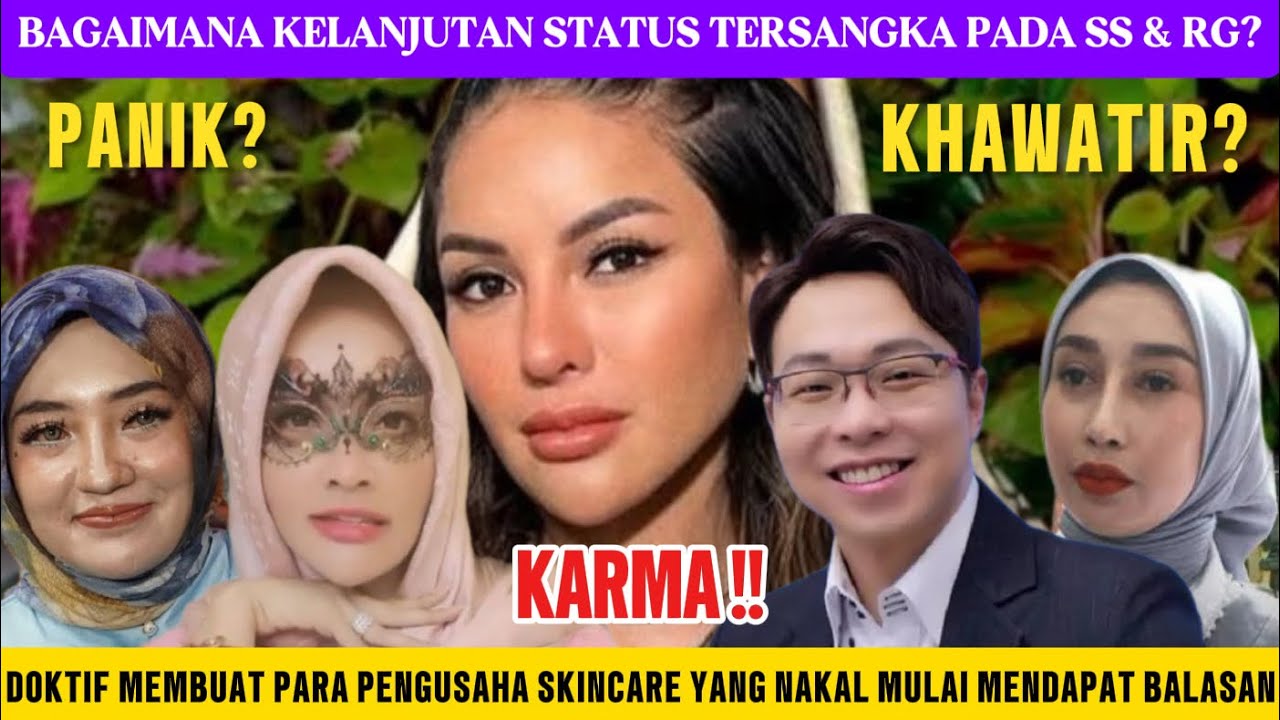 🛑 KARMA ‼️ DOKTIF MEMBUAT PARA PENGUSAHA SKINCARE YANG NAKAL MULAI MENDAPAT BALASAN ⁉️