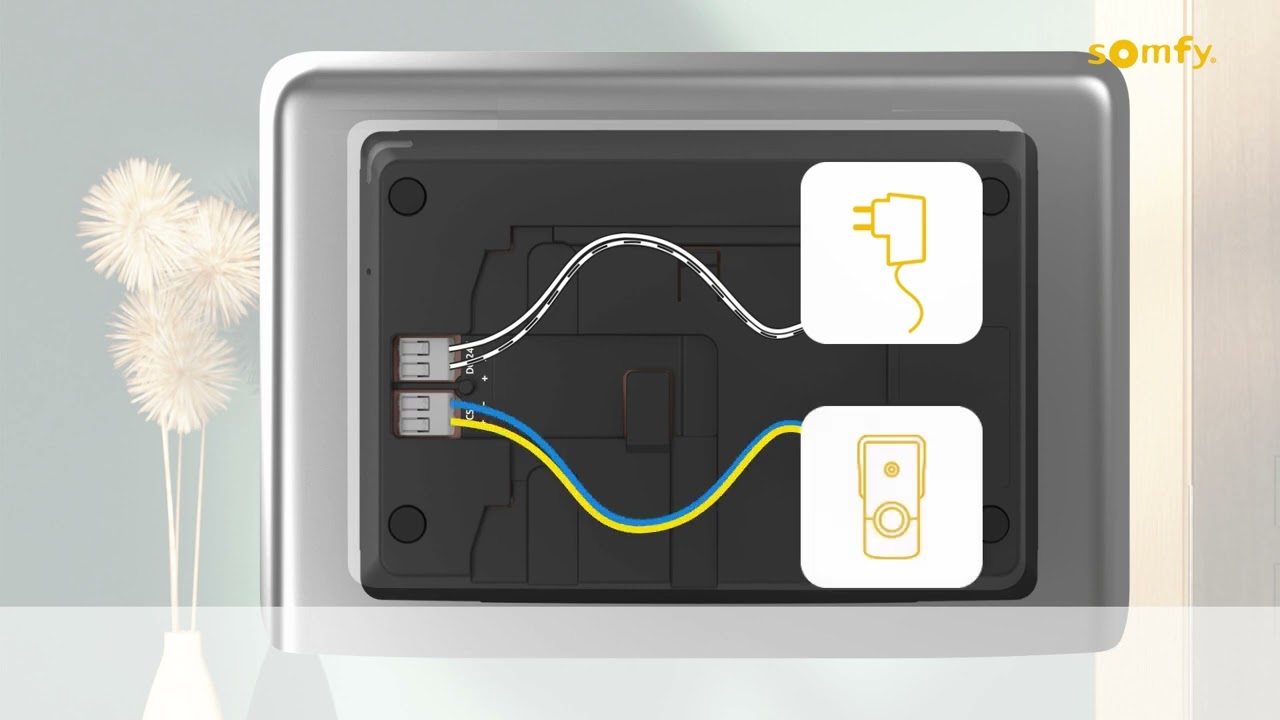 SOMFY V500 Connect - spôsob inštalácie