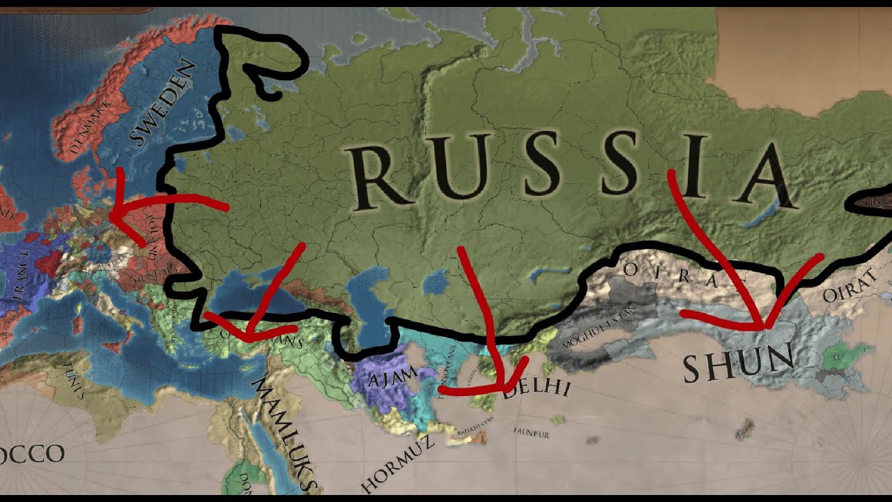 EU4 FORMING RUSSIA AS MUSCOVY - Muscovy/Russia World Conquest Part 2
