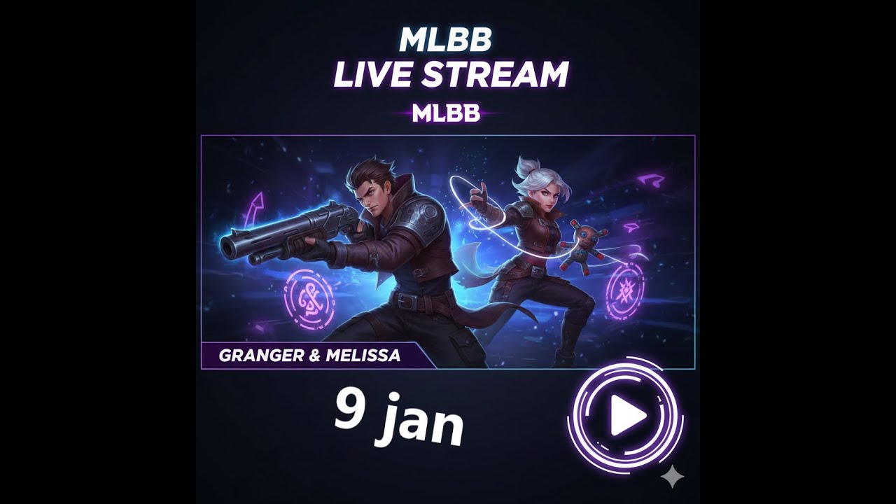 LIVE MLBB 🔴 Push Rank Pelan-Pelan | GOLD LANE ONLY | 9 jan