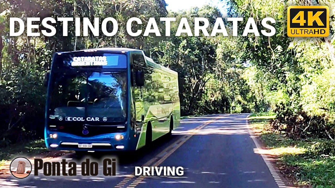 CAMINO completo al AREA CATARATAS desde PUERTO IGUAZÚ #driving [RN 12 y  101] Misiones - ARGENTINA