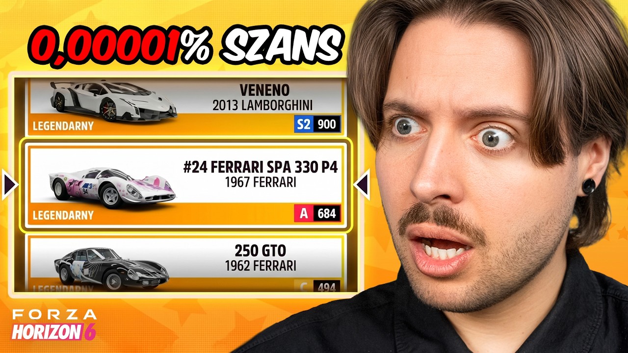 TYLKO 0,00001% GRACZY MA TAKIE SZCZĘŚCIE w FORZA HORIZON 6