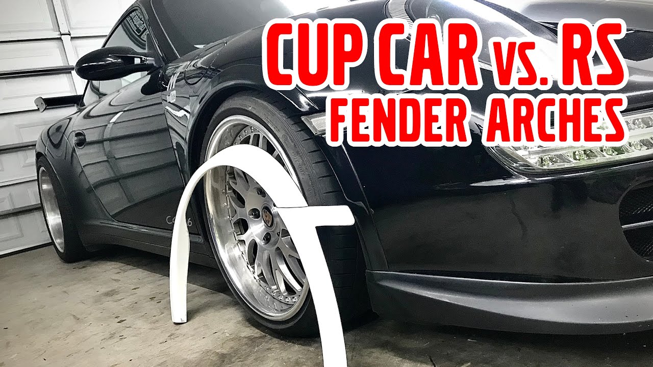 My Porsche 997, Cup Car vs. RS Fender Arches