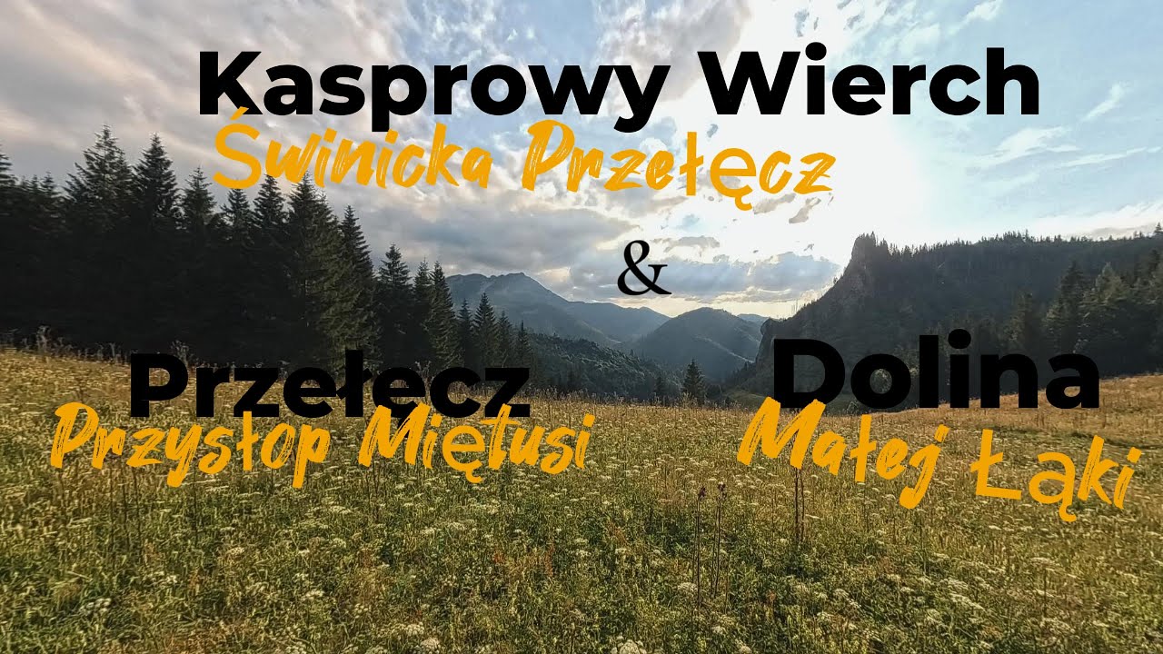 Kasprowy Wierch | Dolina Małej Łaki | Przysłop Miętusi | Zakopane  Poland  | Cinematic [4K]