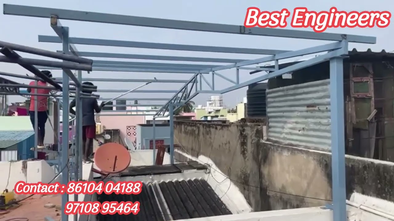 Terrace Roofing Shed Contractor in Chennai Chengalpattu Padappai Kancheepuram Walajapat