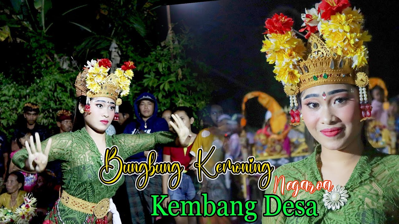 Bajang Kemoning | Bungbung klasik Negara memang beda