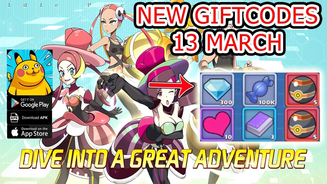 Idle Pocket Monsters New 2 Giftcodes - Pokemon Idle RPG Android