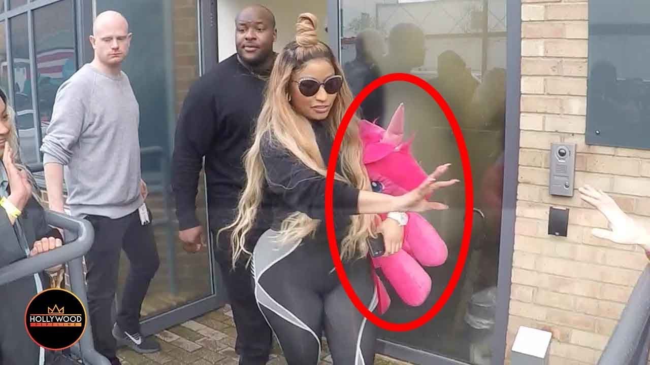What's Up with Nicki Minaj and the Pink Unicorn? - It's Been All Over London with Her