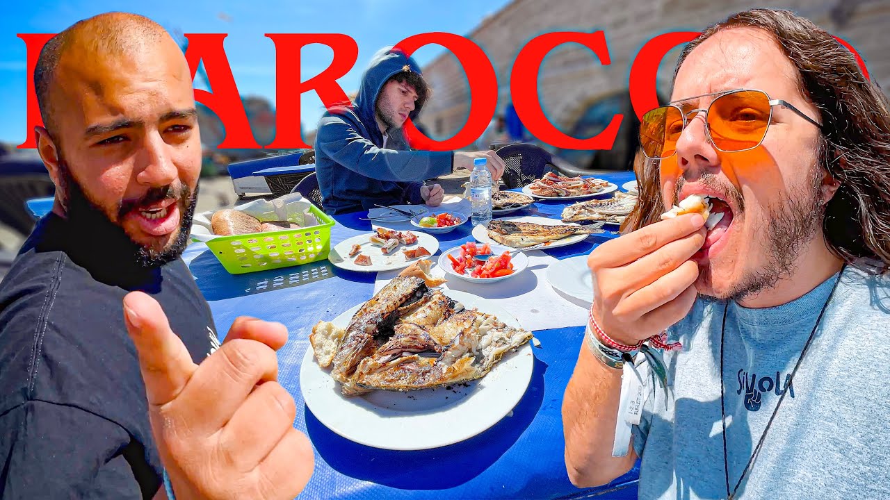 mangeresti in questo mercato? 🇲🇦 il vero Marocco on the road!