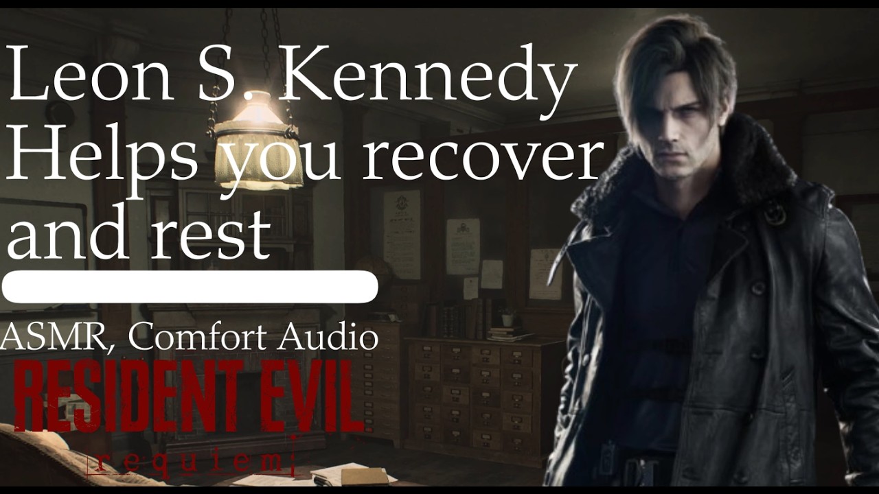 [ASMR] RE9 Leon S. Kennedy Helps you recover (Comfort, sleep audio)