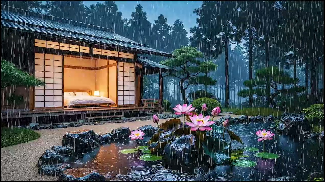 Relaxing Rain Sounds for Deep Sleep | Soft Rain to Calm Your Soul