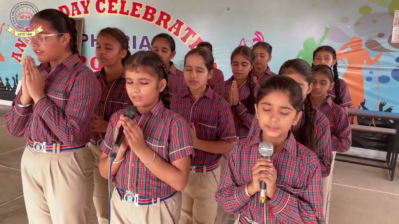 Best morning prayer at DAV Tohana.