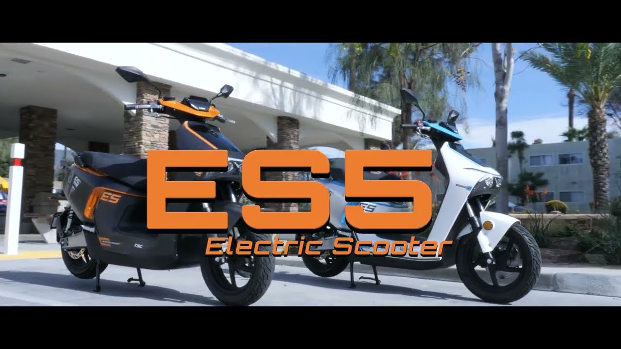 The ES5 Electric Scooter by CSC Motorcycles