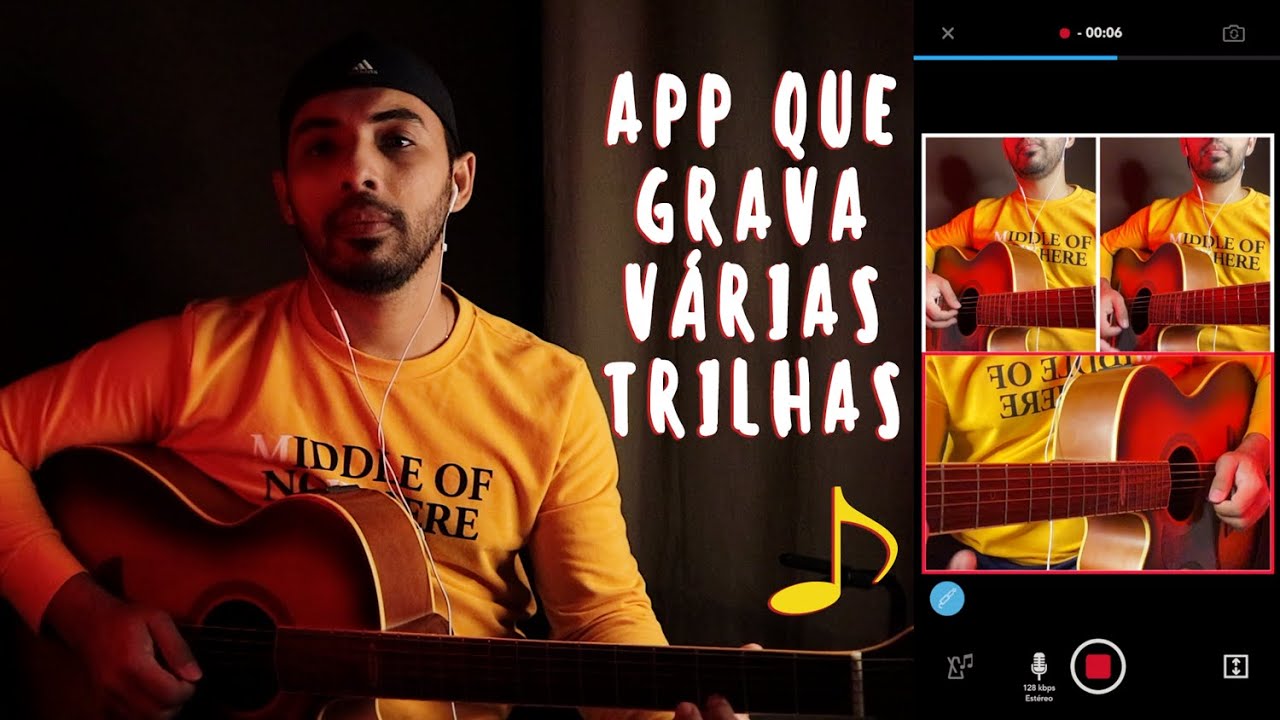 Aplicativo para gravar multitrack | Acapella app