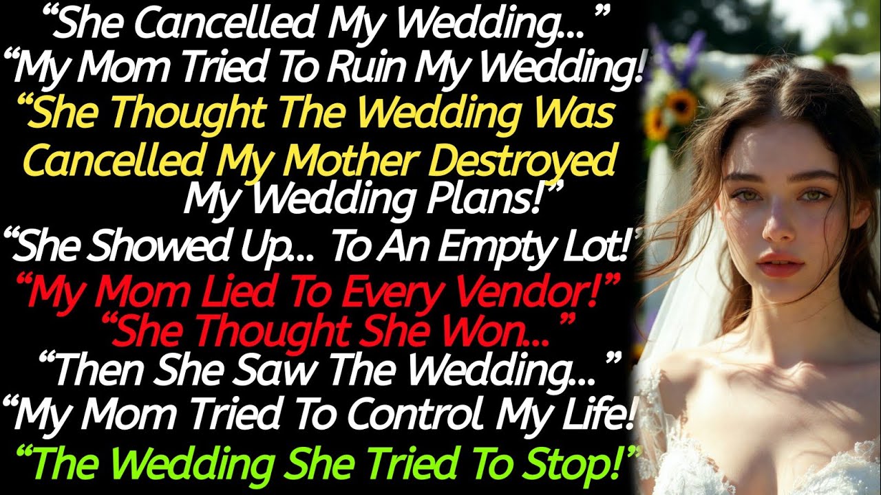 My Mom Secretly Cancelled My Wedding… But My Best Friend Had A Plan