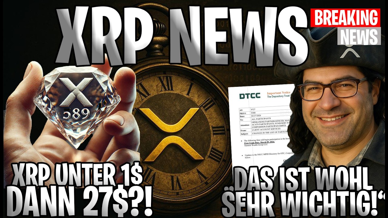 💥 XRP Ripple NEWS 🚨 XRP unter 1$ – dann 27$ 🔴 Was ein ERFOLG! David: „Das ist wichtig!“ 🚨  Deutsch