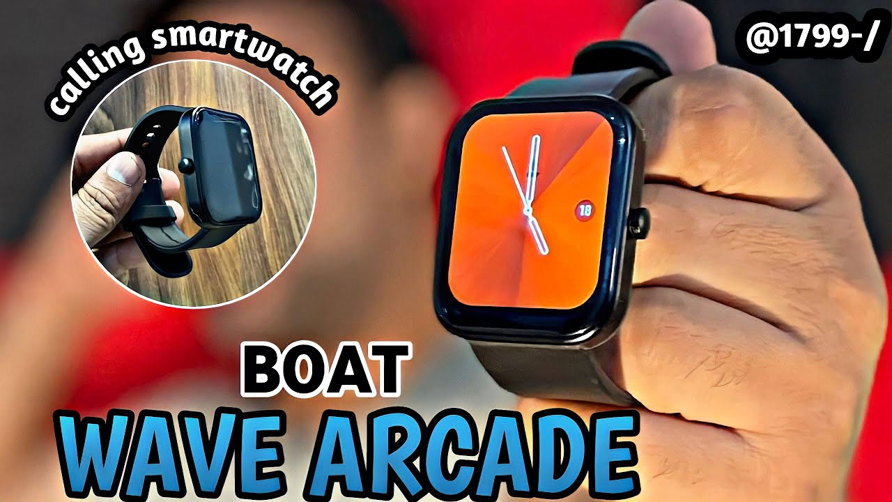 BEST *calling smartwatch* under ₹2000🔥Boat wave arcade || Unboxing & review
