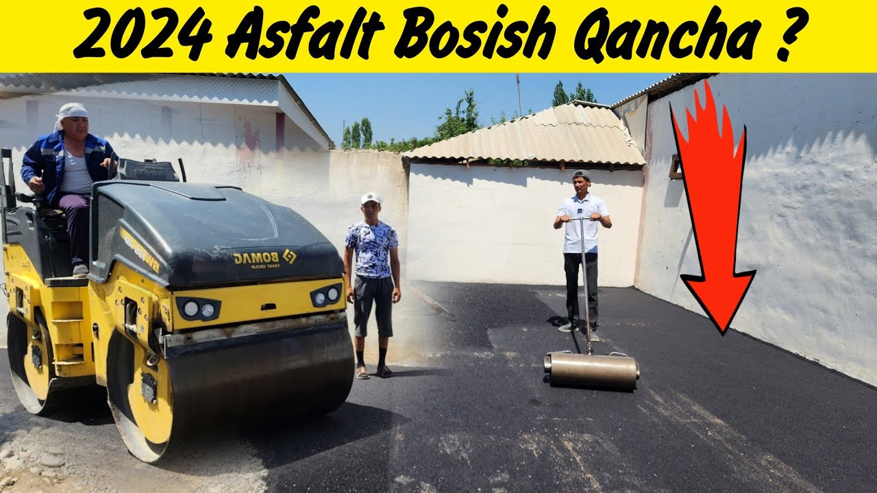 Asfalt Bosish Nechpulga Tushadi 2024 Yilda |+998-98-500-60-60 | УЙГА АСФАЛТ БОСИШ НЕЧРУЛГА ТУШАДИ