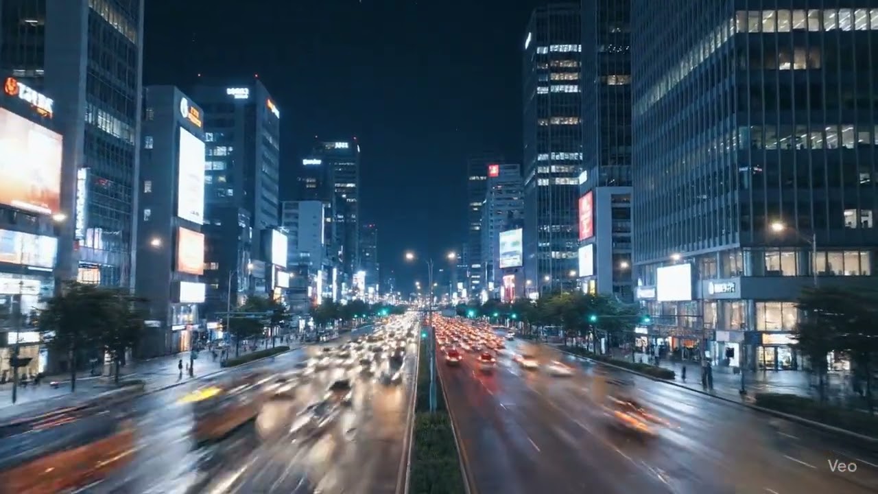 City Night Timelapse Video | 4k | Ai Generated | Aivorraa