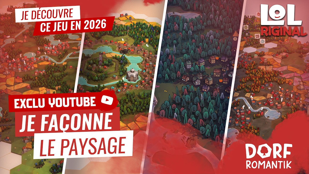 Dorfromantik – Construire un monde paisible en 40 min • Mode Bac à sable • No Commentary