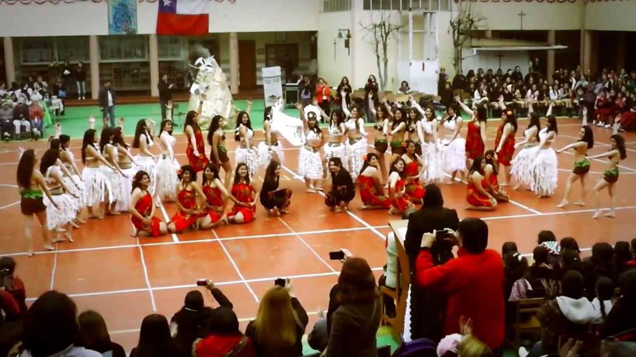Colegio Mater Dei - Acto cívico de fiestas patrias 2012
