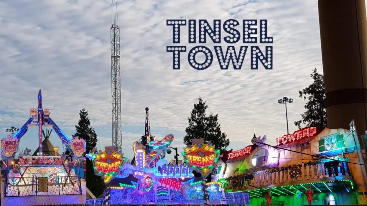 Tinsel Town Fun Fair Vlog The Trafford Centre Manchester Ride Challenges Thursday 02nd December 2021
