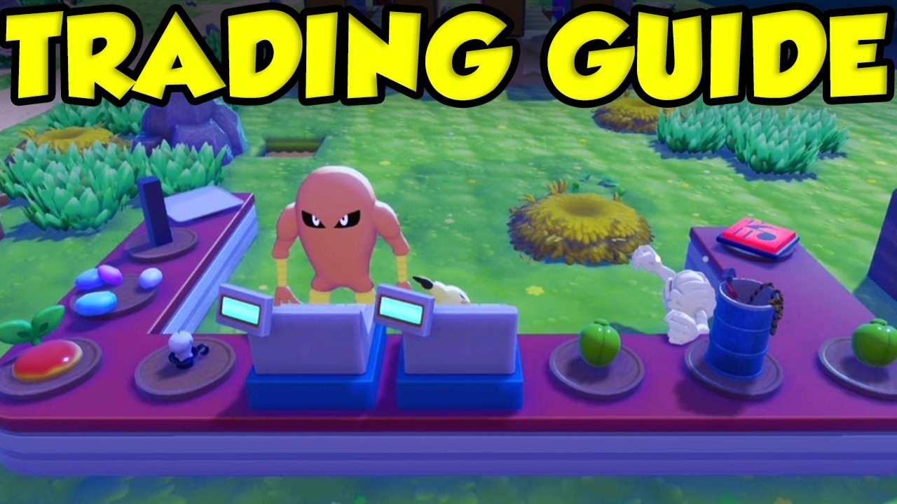 Pokemon Pokopia Trading Guide! How To Build Pokemon Markets in Pokopia!