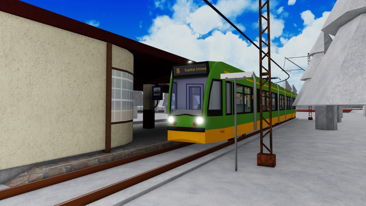 Siemens Combino linia 8 | ROBLOX Nid's Buses & Trams