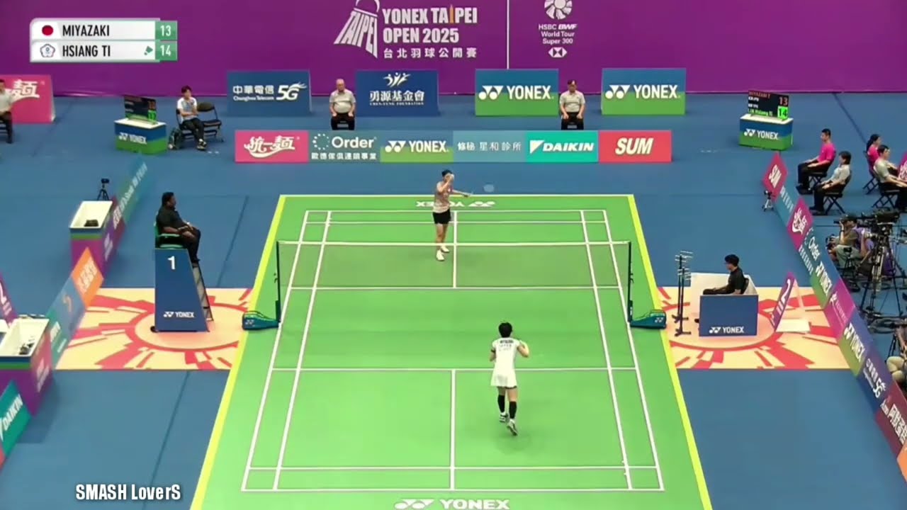Tomoka MIYAZAKI (Japan) vs LIN Hsiang Ti (Taipei) YONEX TAIPEI OPEN 2025 Women's Singles QF