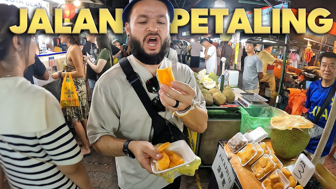 Эпический рынок в Куала-Лумпуре, Малайзия 🇲🇾 | Чайнатаун ​​Джалан Петалинг