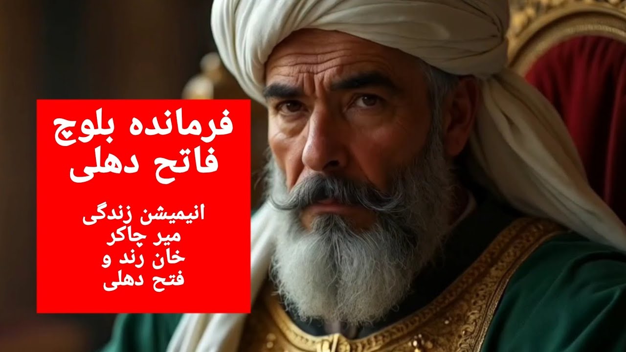 انیمشین فتح دهلی( داستان میر چاکر خان بلوچ ) قسمت دوم